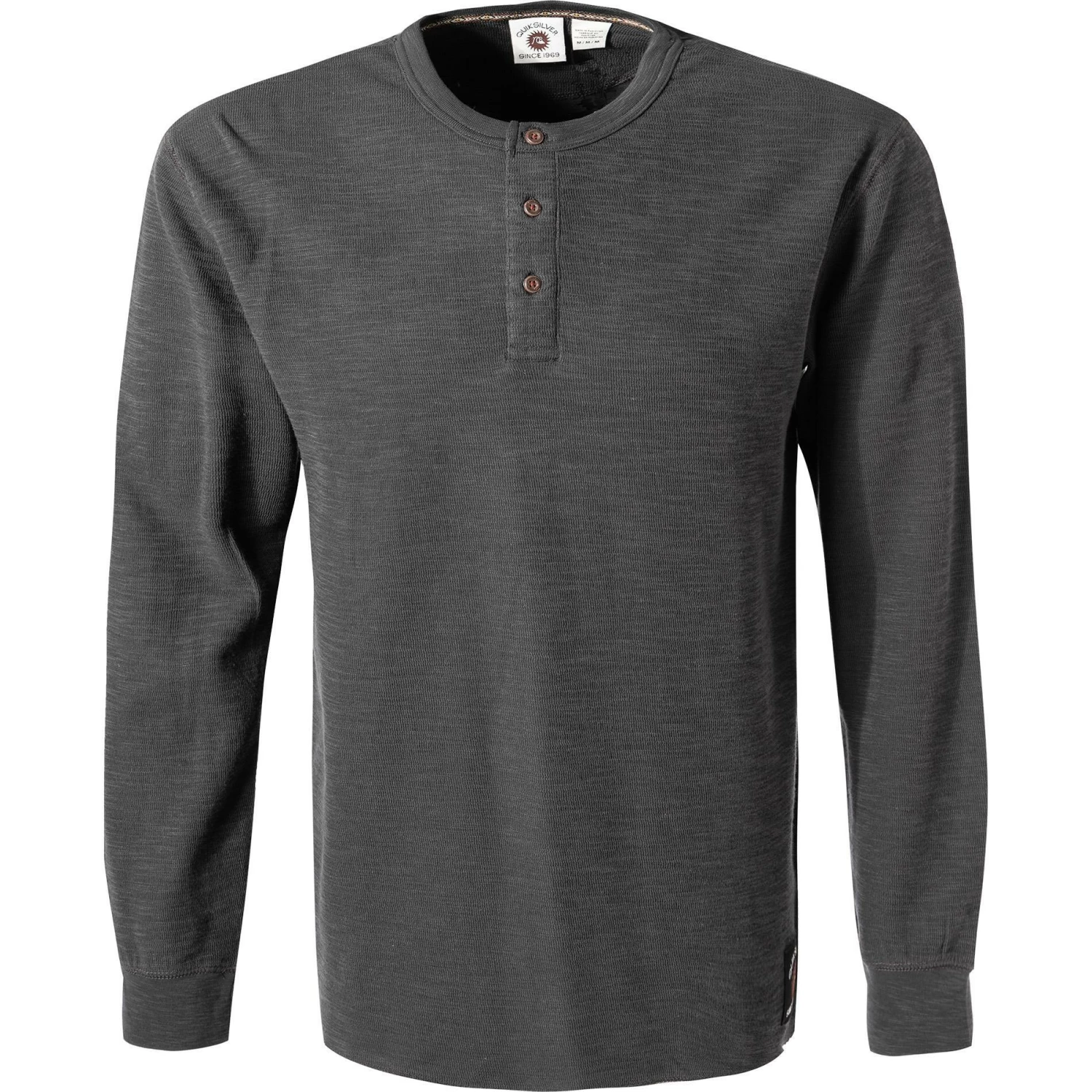 Quiksilver Longsleeve EQYKT04148/KTA0 Baumwolle, Anthrazit meliert, Anthrazit