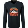 camel active T-Shirt 409643/6T13/47 Longsleeve, Bio Baumwolle, Nachtblau