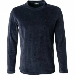 EMPORIO ARMANI Longsleeve 6K1TG9/1JWBZ/0920 Baumwoll-Nicki, Navy