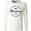 MUSTANG T-Shirt 1011484/2020 Longsleeve, Baumwolle, Weiß