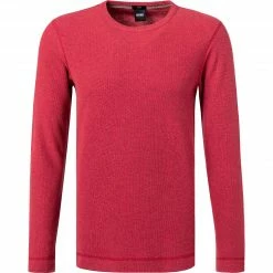 BOSS Longsleeve Tempest 50462773/611 Longleeve, Slim Fit, Baumwolle, Karmesinrot