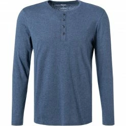 OLYMP Casual Level F. B. F. Longsleeve 5642/84/13 Body Fit, Baumwolle-Kaschmir, Rauchblau meliert, Rauchblau