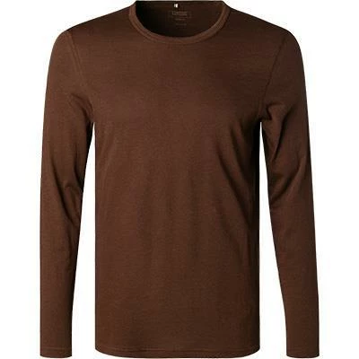 CINQUE T-Shirt Cikay 7042-7919/27 Longsleeve, Baumwolle, Braun – Bild 2