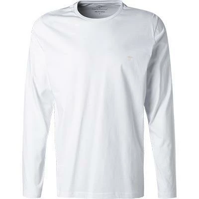 Fynch-Hatton Longsleeve 1221 1510/802 Bio Baumwolle, Weiß – Bild 2