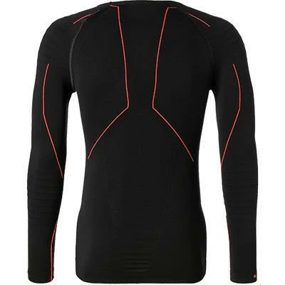 Falke Men Ergonomic Sport Langarm Shirt 39611/3018 Longsleeve, Tight Fit, Mikrofaser, Schwarz , Schwarz – Bild 4