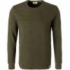 TOMMY JEANS Longsleeve DM0DM11433/MRZ Baumwolle, Dunkelgrün