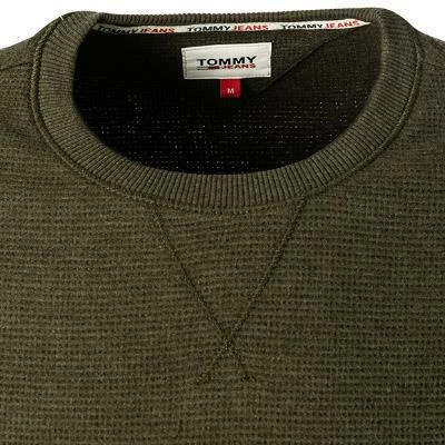 TOMMY JEANS Longsleeve DM0DM11433/MRZ Baumwolle, Dunkelgrün – Bild 3