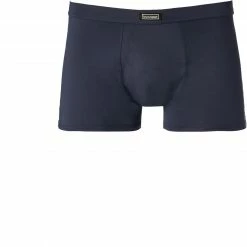bruno banani Shorts 2er Pack Simp. 2202-1305/0181 Trunk, Mikrofaser-Stretch, Graublau