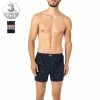 Polo Ralph Lauren Boxers 3er Pack 714830273/005 Boxershorts, Baumwolle, Navy-rot gemustert, Navy-rot