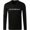 EMPORIO ARMANI T-Shirt 8N1TN8/1JPZZ/0021 Longsleeve, Baumwolle, Schwarz
