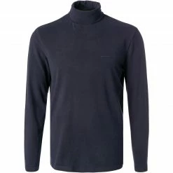 Pierre Cardin Longsleeve 53283/000/12326/3000 Rollkragenshirt, Baumwolle, Marineblau, Marine