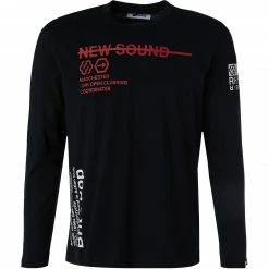 GAS Longsleeve 300223 184451/0194 Bio Baumwolle, Dunkelblau