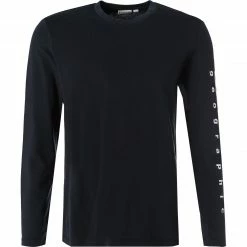 NAPAPIJRI Longsleeve NP0A4FRG/176 Baumwolle, Marineblau, Marine