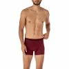 bruno banani Shorts Autumn Colouring 2201-2344/274 Trunk, Mikrofaser-Stretch, Weinrot