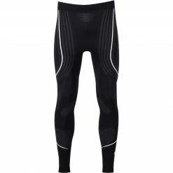 UYN Sport Pants U100005/B472 Lange Unterhose, Mikrofaser, Schwarz-anthrazit, Schwarz-anthrazit-weiß