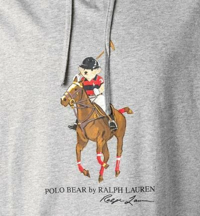 Polo Ralph Lauren T-Shirt 711853354/001 Longsleeve, Big&Tall, Baumwolle, Grau meliert, Grau – Bild 5