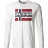 NAPAPIJRI Longsleeve NP0A4FRQ/002 Baumwolle, Weiß