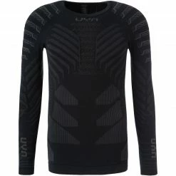 UYN T-Shirt Resilyon U100288/B014 Funktionsshirt, Mikrofaser, Schwarz-anthrazit