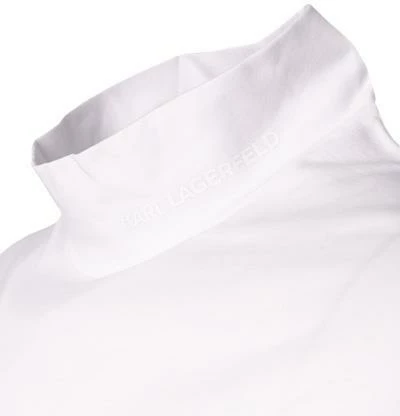 KARL LAGERFELD Longsleeve 755031/0/512221/10 Baumwolle, Weiß – Bild 4