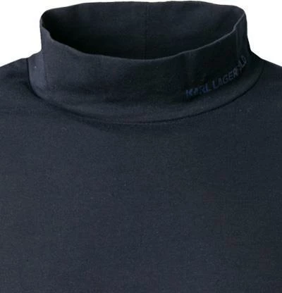 KARL LAGERFELD Longsleeve 755031/0/512221/690 Baumwolle, Nachtblau – Bild 3