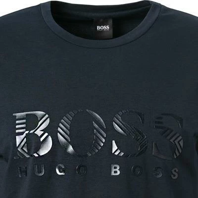 BOSS Longsleeve Togn2 50462871/410 Baumwolle, Navy – Bild 3