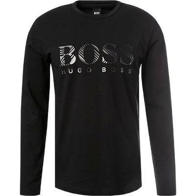BOSS Longsleeve Togn2 50462871/001 Baumwolle, Schwarz – Bild 2