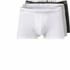 Calvin Klein Underwear Calvin Klein Trunks 3er Pack NB2970A/UW5 Baumwoll-Stretch, Weiß-grau-schwarz