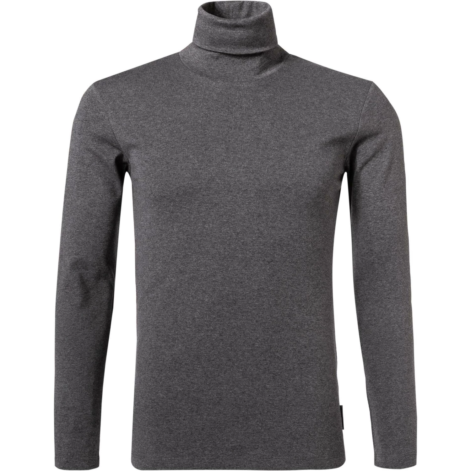 Marc O'Polo Longsleeve 220 2202 52354/969 Rollkragenshirt, Bio Baumwolle, Grau