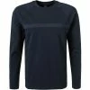BOSS Longsleeve Togn Tape 50462863/410 Baumwolle, Navy