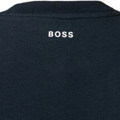BOSS Longsleeve Togn Tape 50462863/410 Baumwolle, Navy – Bild 4
