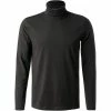 Pierre Cardin Longsleeve 53273/000/12328/2000 Rollkragenshirt, Baumwolle, Schwarz
