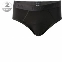 JOOP! Slip 2er Pack 30030788/001 Slips, Baumwoll-Stretch, Schwarz