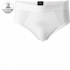 JOOP! Slip 2er Pack 30030788/100 Slips, Baumwoll-Stretch, Weiß
