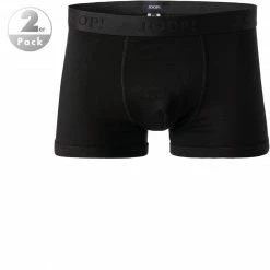 JOOP! Boxer 2er Pack 30030789/001 Trunks, Baumwoll-Stretch, Schwarz