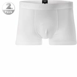 JOOP! Boxer 2er Pack 30030789/100 Trunks, Baumwoll-Stretch, Weiß