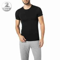 Polo Ralph Lauren T-Shirt 2er Pack 714835960/001 T-Shirts, Baumwoll-Stretch, Schwarz