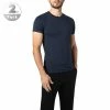 Polo Ralph Lauren T-Shirt 2er Pack 714835960/004 T-Shirts, Baumwoll-Stretch, Navy