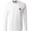KARL LAGERFELD Longsleeve 755028/0/512221/10 Baumwolle, Weiß