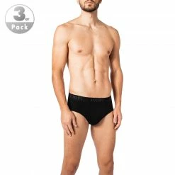 JOOP! Slip 3er Pack 30030785/001 Slips, Baumwoll-Stretch, Schwarz