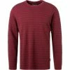 Barbour Longsleeve Abaft cabernet MTS0908RE88 Baumwolle, Rot-blau gestreift