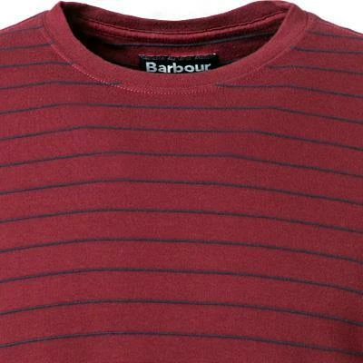 Barbour Longsleeve Abaft cabernet MTS0908RE88 Baumwolle, Rot-blau gestreift – Bild 3