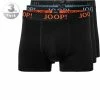 JOOP! Boxer Shorts 3er Pack 30029928/960 Trunks, Baumwoll-Stretch, Schwarz, Schwarz-rot-blau