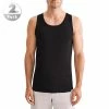 Seidensticker A-Shirt 2er Pack 12.200008/0039 Tanktops, Baumwolle, Schwarz