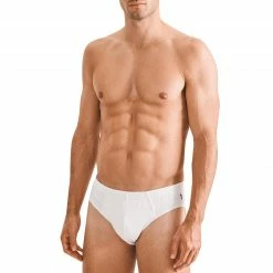 Seidensticker Slip 12.200009/0001 Baumwoll-Stretch, Weiß