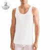 Seidensticker A-Shirt 2er Pack 12.200015/0001 Tanktops, Baumwoll-Bambus-Stretch, Weiß