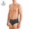 Seidensticker Brief 3er Pack 12.200019/0039 Slips, Baumwoll-Stretch, Schwarz