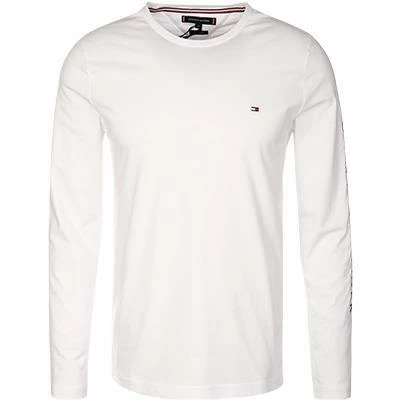 Tommy Hilfiger Longsleeve MW0MW09096/YBR Bio Baumwolle, Weiß – Bild 2