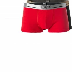 BOSS Trunks 2er Pack 50463065/647 Trunks in Geschenkbox, Rot-schwarz