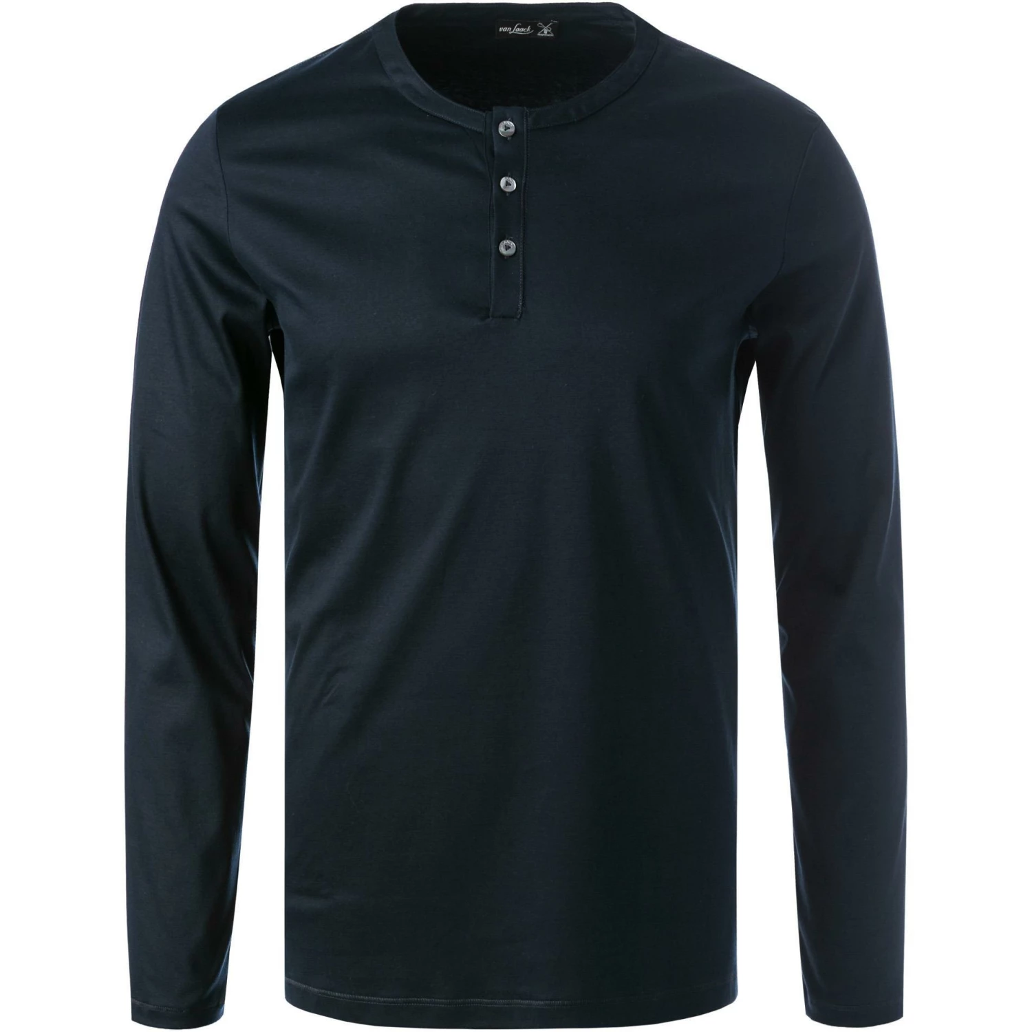 van Laack Longsleeve 180031/M-PINO-L/790 Baumwolle, Nachtblau