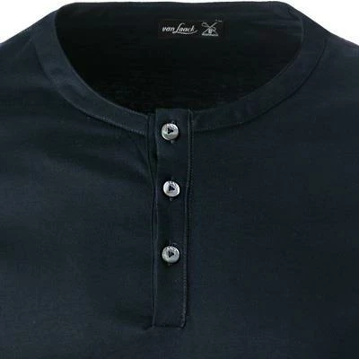 van Laack Longsleeve 180031/M-PINO-L/790 Baumwolle, Nachtblau – Bild 3
